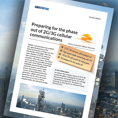 White paper about the phase out of 2G/3G cellular communications.
