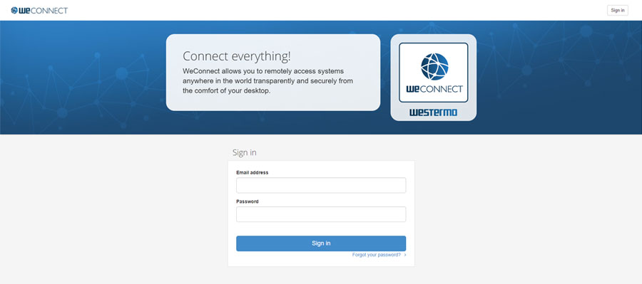 Weconnect Remote Access Management ᐅ Westermo